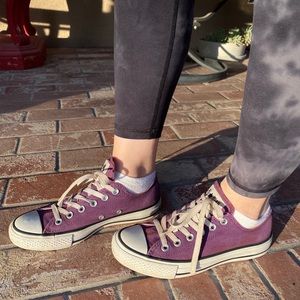 Purple Converse